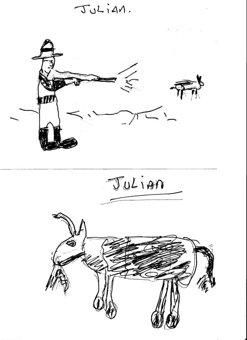 Julian - Shooting and angry cow